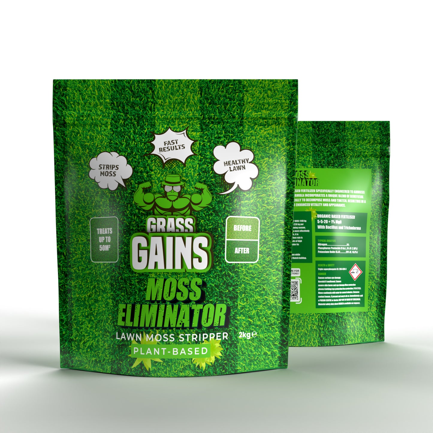 Organic Based Moss Eliminator - 2KG